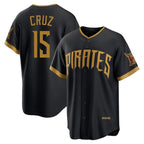 P.Pirates #15 Oneil Cruz Player Black 2026 City Connect Home Game Ddoa Stitched Jerseys