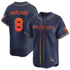 H.Astros #8 Christian Walker Player Navy City Connect Home Limited Ddoa Stitched Jerseys