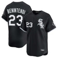 C.White Sox #23 Andrew Benintendi Player Black Limited Home Ddoa Stitched Jerseys