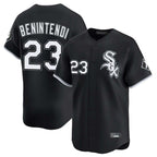 C.White Sox #23 Andrew Benintendi Player Black Limited Home Ddoa Stitched Jerseys