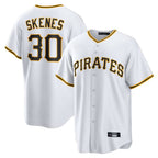 P.Pirates #30 Paul Skenes Player White Home Game Ddoa Stitched Jerseys
