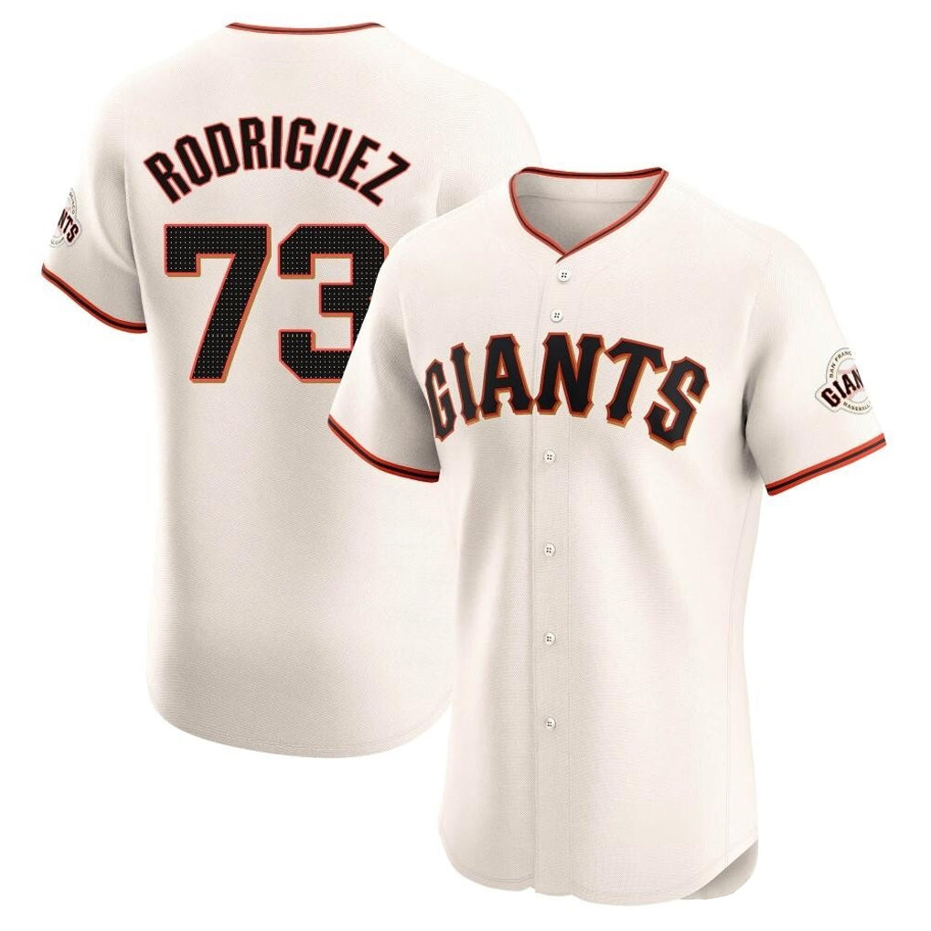 SF.Giants #73 Randy Rodriguez Player Cream Home Limited Elite Ddoa Stitched Jerseys