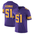M.Vikings #51 Blake Cashman Player Purple Limited Color Rush Home Game Ddoa Stitched Jerseys