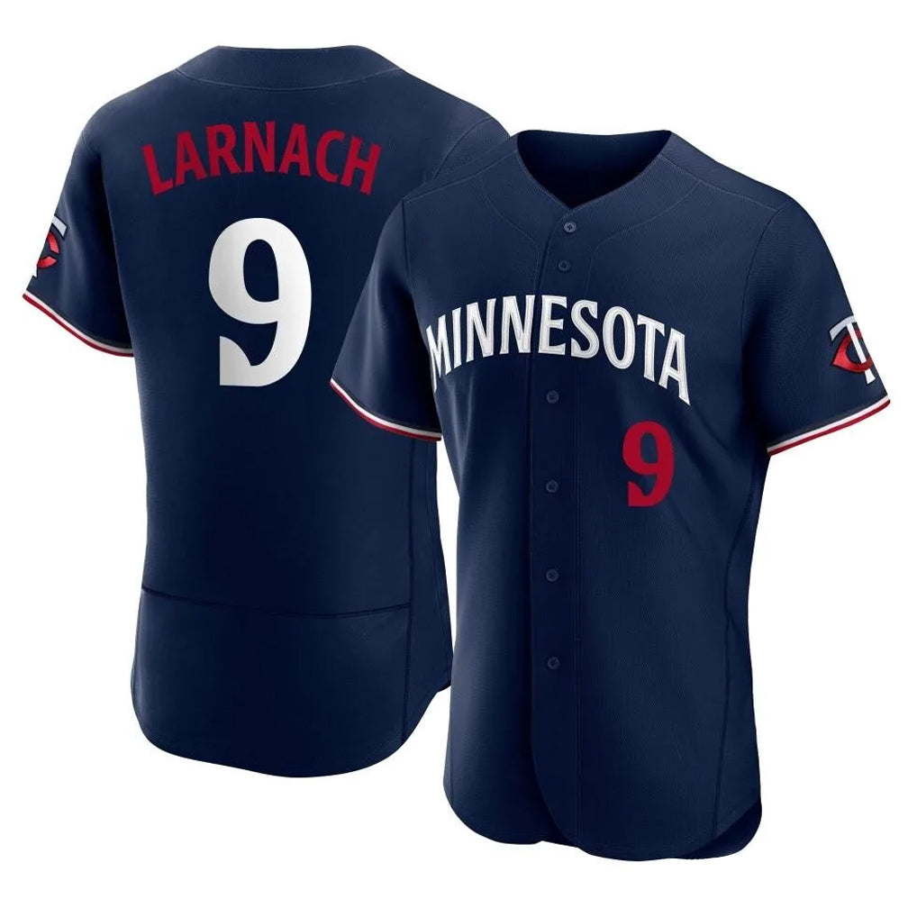 M.Twins #9 Trevor Larnach Player Navy Replica Home Limited Elite Ddoa Stitched Jerseys
