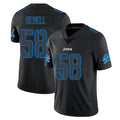 D.Lions #58 Penei Sewell Player Black Impact Limited Home Game Ddoa Stitched Jerseys