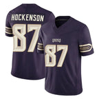MN.Vikings #87 T.J. Hockenson Player Purple Limited 2026 Rivalries Collection Home Game Ddoa Stitched Jerseys