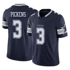 D.Cowboys #3 George Pickens Player Navy Limited Vapor F.U.S.E. Home Game Ddoa Stitched Jerseys