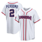 A.Diamondbacks #2 Geraldo Perdomo Player White 2026 World Classic Home Game Ddoa Stitched Jerseys