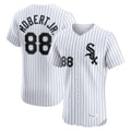 C.White Sox #88 Luis Robert Jr Player White Stripe Limited Elite Home Ddoa Stitched Jerseys