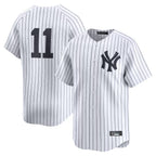 NY.Yankees #11 Anthony Volpe Player White Limited Home Ddoa Stitched Jerseys