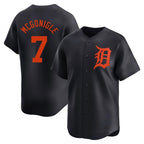 D.Tigers #7 Kevin McGonigle Player Navy Home Limited Ddoa Stitched Jerseys