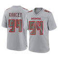 TB.Buccaneers #94 Calijah Kancey Player Gray Atmosphere Fashion Home Game Ddoa Stitched Jerseys