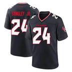 H.Texans #24 Derek Stingley Jr. Player Navy Team Home Game Ddoa Stitched Jerseys
