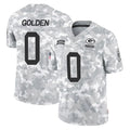 GB.Packers #0 Matthew Golden Player Arctic Camo Salute To Service Limited Ddoa Stitched Jerseys