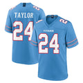T.Titans #24 Alontae Taylor Player Light Blue 2026 Game Home Ddoa Stitched Jerseys