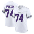 MN.Vikings #74 Donovan Jackson Player White Alternate Home Game Ddoa Stitched Jerseys