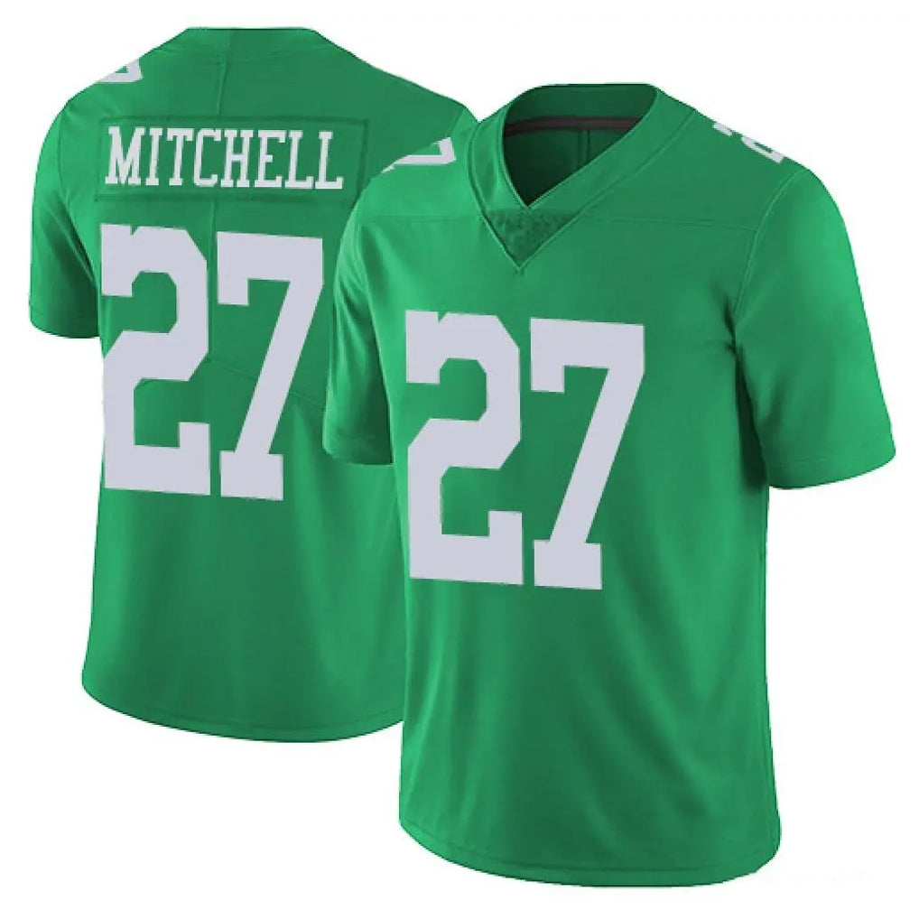 P.Eagles #27 Quinyon Mitchell Player Green Limited Vapor Untouchable Home Game Ddoa Stitched Jerseys