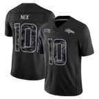 Ddoa D.Broncos #10 Bo Nix Player Black Limited 2026 Salute to Service Home Game Stitched Jerseys