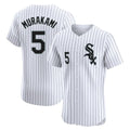 C.White Sox #5 Munetaka Murakami Player White Stripe Limited Elite Home Ddoa Stitched Jerseys