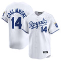 KC.Royals #14 Jac Caglianone Player White Alt Limited Home Ddoa Stitched Jerseys