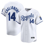 KC.Royals #14 Jac Caglianone Player White Alt Limited Home Ddoa Stitched Jerseys