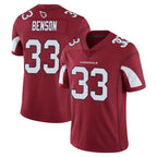 A.Cardinals #33 Trey Benson Player Cardinal Vapor Limited Home Game  Ddoa Stitched Jerseys