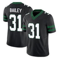 NY.Jets #31 David Bailey Player Black Limited Legacy Vapor F.U.S.E. Home Game Ddoa Stitched Jerseys