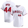 LA.Angels #44 Ben Joyce Player White Limited Home Ddoa Stitched Jerseys