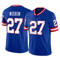 NY.Giants #27 Tyler Nubin Player Royal Classic Vapor Home Game Ddoa Stitched Jerseys