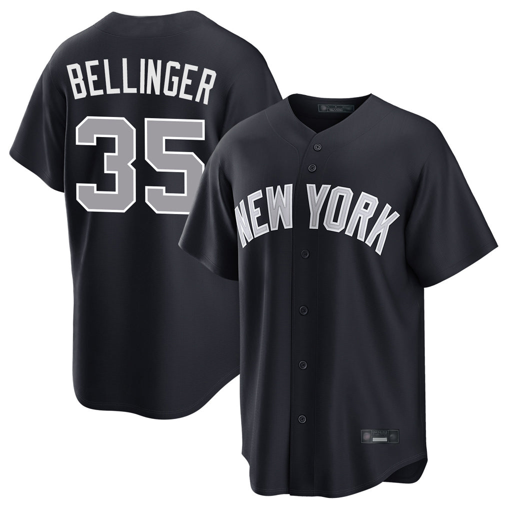 NY.Yankees #35 Cody Bellinger Player Navy Game Home Ddoa Stitched Jerseys