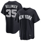 NY.Yankees #35 Cody Bellinger Player Navy Game Home Ddoa Stitched Jerseys