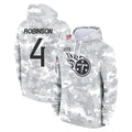 T.Titans #4 Wan'Dale Robinson Player Camo Arctic Salute to Service Pullover Hoodies Home Game Ddoa Stitched Jerseys
