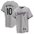 C.White Sox #10 Chase Meidroth Player Gray Home Game Ddoa Stitched Jerseys