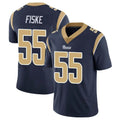LA.Rams #55 Braden Fiske Player Navy Limited Vapor Untouchable Home Game Ddoa Stitched Jerseys