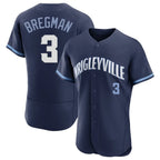 C.Cubs #3 Alex Bregman Player Navy City Connect Limited Elite Home Ddoa Stitched Jerseys