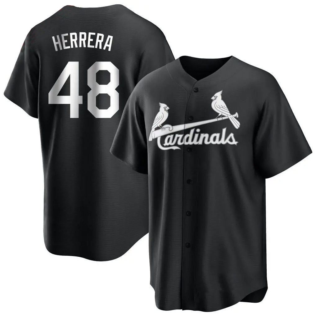 St. Louis Cardinals #48 Ivan Herrera Player Black City Connect Home Limited Ddoa Stitched Jerseys
