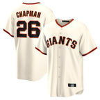 SF.Giants #26 Matt Chapman Player Cream Home Game Ddoa Stitched Jerseys