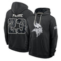 MN.Vikings #23 James Pierre Player 2026 Black Logo Pullover Hoodies Limited Game Ddoa Stitched Jerseys