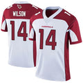 A.Cardinals #14 Michael Wilson Player White Limited Home Game Ddoa Stitched Jerseys