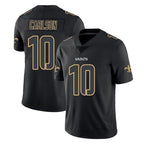 NO.Saints #10 Daniel Carlson Player Black Impact Limited Home Game Ddoa Stitched Jerseys