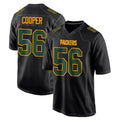 GB.Packers #56 Edgerrin Cooper Player Black Fashion Home Game Ddoa Stitched Jerseys