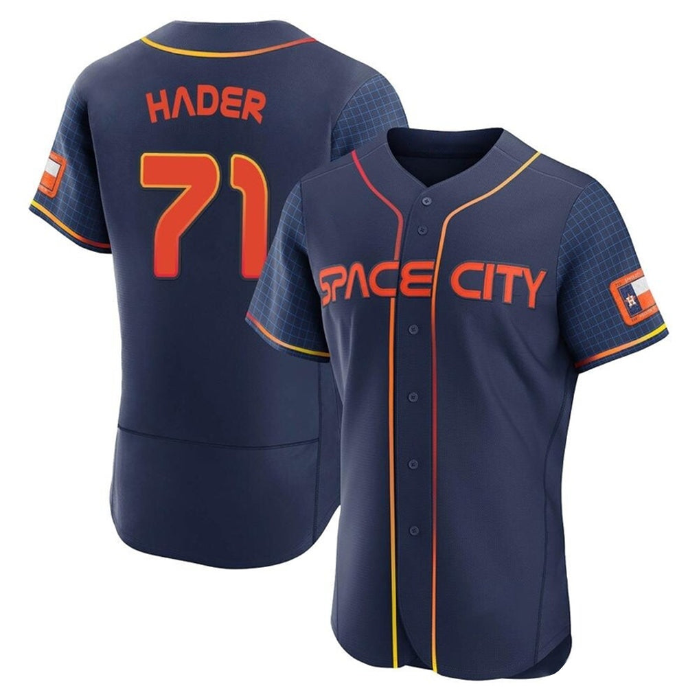 H.Astros #71 Josh Hader Player Navy City Connect Limited Elite Home Ddoa Stitched Jerseys