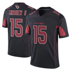 A.Cardinals #15 Gardner Minshew II Player Black Limited Color Rush Vapor Untouchable Home Game Ddoa Stitched Jerseys