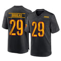 W.Commanders #29 Rasul Douglas Player Black Home Game Ddoa Stitched Jerseys