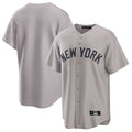 NY.Yankees ## Yankees Blank Player Gray Game Home Ddoa Stitched Jerseys