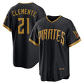 P.Pirates #21 Roberto Clemente Player Black 2026 City Connect Home Limited Ddoa Stitched Jerseys