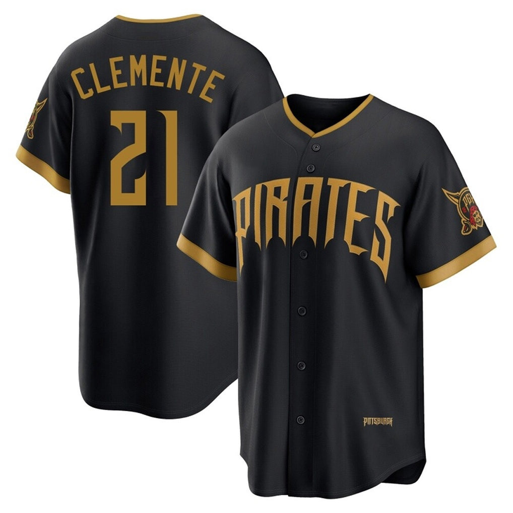 P.Pirates #21 Roberto Clemente Player Black 2026 City Connect Home Limited Ddoa Stitched Jerseys