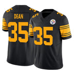 P.Steelers #35 Jamel Dean Player Black Limited 2nd Alternate Vapor F.U.S.E. Home Game Ddoa Stitched Jerseys