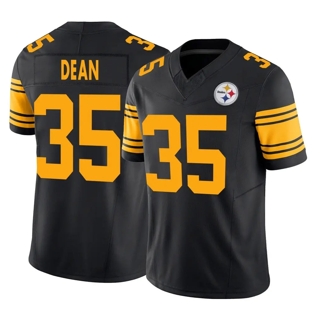 P.Steelers #35 Jamel Dean Player Black Limited 2nd Alternate Vapor F.U.S.E. Home Game Ddoa Stitched Jerseys