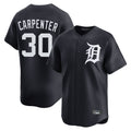 D.Tigers #30 Kerry Carpenter Player Navy Home Limited Game Ddoa Stitched Jerseys